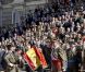 La famille royale d'Espagne était rassemblée en tenue officielle le 1er octobre 2012 pour la remise de la Croix du mérite collectif San Fernando au régiment de cavalerie Alcantara.