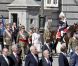 La famille royale d'Espagne était rassemblée en tenue officielle le 1er octobre 2012 pour la remise de la Croix du mérite collectif San Fernando au régiment de cavalerie Alcantara.