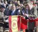 Le roi Juan Carlos d'Espagne, entouré du prince Felipe, de la reine Sofia, de la princesse Letizia, de l'infante Cristina et des infantes Pilar et Margarita, présidait le 1er octobre 2012 à Madrid la remise de la Croix du mérite collectif au régiment de cavalerie Alcantara.