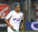 Jordan Ayew lors du match entre l'Olympique de Marseille et le Paris Saint-Germain au Stade Vélodrome de Marseille le 7 octobre 2012 conclu sur le score de 2-2