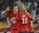 Zlatan Ibrahimovic et ses partenaires lors du match entre l'Olympique de Marseille et le Paris Saint-Germain au Stade Vélodrome de Marseille le 7 octobre 2012 conclu sur le score de 2-2