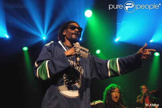 Snoop Dogg en concert au Commodore Ballroom à Vancouver, Canada, le 20 juillet 2012.
