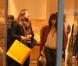 Jessica Biel, matinale à Paris le 8 octobre 2012 fait du shopping chez Fendi avenue Montaigne