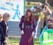 Kate Middleton en visite dans un parc botanique à Newcastle le 10 octobre 2012