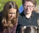 Kate Middleton en visite dans un parc botanique à Newcastle le 10 octobre 2012