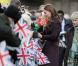 La duchesse Catherine de Cambridge lors de sa visite à Newcastle le 10 octobre 2012.