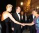 Le prince Albert et la princesse Charlene de Monaco étaient les invités d'honneur de la 2e édition du Ballo del Giglio (Bal du Lys), dans la Salle blanche du Palazzo Pitti, à Florence, le 10 octobre 2012.