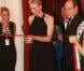 La princesse Charlene a assumé sa mission en coupant le ruban inaugural de la Salle blanche. Le prince Albert et la princesse Charlene de Monaco étaient les invités d'honneur de la 2e édition du Ballo del Giglio (Bal du Lys), dans la Salle blanche du Palazzo Pitti, à Florence, le 10 octobre 2012.