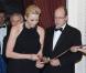 Le prince Albert II de Monaco et la princesse Charlene étaient les invités d'honneur de la 2e édition du Ballo del Giglio (Bal du Lys), dans la Salle blanche du Palazzo Pitti, à Florence, le 10 octobre 2012.