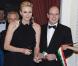 Le prince Albert II de Monaco et la princesse Charlene étaient les invités d'honneur de la 2e édition du Ballo del Giglio (Bal du Lys), dans la Salle blanche du Palazzo Pitti, à Florence, le 10 octobre 2012.