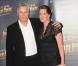 Richard Dean Anderson et Amanda Tapping reçoivent le Jules Verne Award lors du Festival Jules Verne 2012 au Grand Rex, le 10 octobre 2012