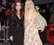 Alice Englert et Elle Fanning à la première de  Ginger and Rosa  au BFI London Film Festival. Londres, le 13 octobre 2012.