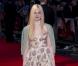 Elle Fanning en Rochas lors de la première de  Ginger and Rosa  au BFI London Film Festival. Londres, le 13 octobre 2012.