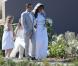 Jean-Luc Delarue et Anissa Khel le jour de leur mariage le 12 mai 2012 à Sauzon