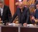 Le jury, Sébastien Demorand, Yves Camdeborde et Frédéric Anton dans Masterchef 2012 le jeudi 18 octobre 2012 sur TF1