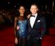 Naomie Harris et Daniel Craig lors de l'avant-première à Londres du film Skyfall le 23 octobre 2012