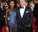 Naomie Harris et Daniel Craig lors de l'avant-première à Londres du film Skyfall le 23 octobre 2012