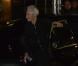 Arrivée de Charlie Watts devant le Trabendo où jouent les Rolling Stones, à Paris, le 25 octobre 2012.