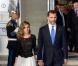 Letizia d'Espagne et son époux Felipe lors de la remise des Prix Prince des Asturies à Oviedo le 26 octobre 2012