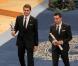 Iker Casillas et Xavi Hernandez recoivent leurs prix lors du Prix Prince des Asturies à Oviedo le 26 octobre 2012