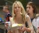Heather Locklear assiste au match de football auquel sa fille participe en tant que pom-pom girl, le samedi 27 octobre 2012.