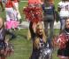 Ava, la fille de Heather Locklear et Richie Sambora, participe en tant que pom-pom girl, le samedi 27 octobre 2012.