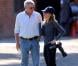 Calista Flockhart et Harrison Ford encouragent leur fils Liam à son match de football, le 27 octobre 2012 à Brentwood