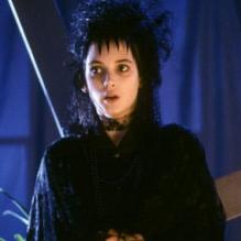 Winona Ryder dans <em>Beetlejuice</em> (1988).