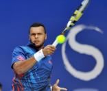 Jo-Wilfried Tsonga lors de l'Open de Chine à Shangai le 6 octobre 2012