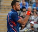 Jo-Wilfried Tsonga à Shangai le 5 octobre 2012