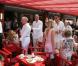 Jacques Chirac au Sénéquier à Saint-Tropez, en 2007.