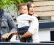 Alicia Keys avec son fils Egypt dans les bras à Londres le 26 septembre 2012.