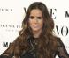 Izabel Goulart ose la transparence dans une robe Etro accessoirisée de souliers Yves Saint Laurent lors de la soirée lancement du Vogue España de décembre 2012 au palais Fernán Núñez. Madrid, le 27 novembre 2012.
