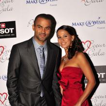 <p>Tony Parker et sa belle Axelle à Lyon le 20 septembre 2012 à l'occasion du Par Coeur Gala</p>