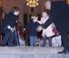 La princesse Mary et le prince Frederik de Danemark étaient avec leurs quatre enfants, Christian, Isabella, Vincent et Josephine, au concert de Noël annuel à l'église Esajas de Copenhague, le 16 décembre 2012.