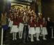  Les choeurs de Noël à l'église Esajas. Le prince Frederik et la princesse Mary de Danemark étaient avec leurs quatre enfants, Christian, Isabella, Vincent et Josephine, au concert de Noël annuel à l'église Esajas de Copenhague, le 16 décembre 2012. 