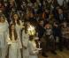  Le prince Frederik et la princesse Mary de Danemark étaient avec leurs quatre enfants, Christian, Isabella, Vincent et Josephine, au concert de Noël annuel à l'église Esajas de Copenhague, le 16 décembre 2012. 