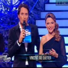 Sandrine Quétier et Vincent Cerutti dans Danse avec les stars spécial Noël sur TF1 le samedi 22 décembre 2012
