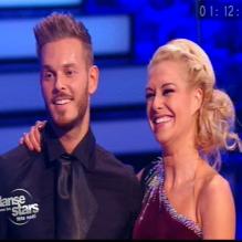 M. Pokora et Katrina dans Danse avec les stars spécial Noël sur TF1 le samedi 22 décembre 2012