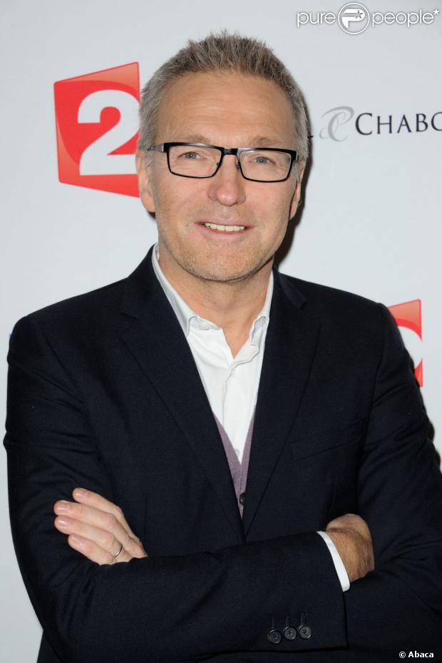 Laurent Ruquier lors de la présentation de  On ne demande qu'à le connaître  au Théâtre Antoine dont il est propriétaire à Paris, le 2 décembre 2012.