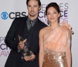 Les stars de Beauty and the Beast, Kristin Kreuk et Jay Ryan, aux 39e People's Choice Awards au Dolby Theatre à Los Angeles, le 9 janvier 2013.