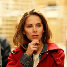 Melissa Theuriau à Paris le 6 décembre 2012.