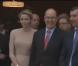  Le prince Albert et la princesse Charlène de Monaco à l'inauguration du Conseil d'Etat Monégasque, un inédit de l'émission  Zone interdite . 
