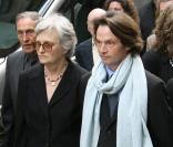 Bruno Finck lors des obsèques de Jean-Claude Brialy à Paris le 4 juin 2007