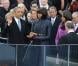 Barack et Michelle Obama lors de la cérémonie d'investiture le 21 janvier 2013.