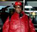 Big Ali arrive à l'aéroport de Nice, avant de filer vers Cannes pour les NRJ Music Awards, le 25 janvier 2013.