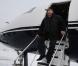 Gérard Depardieu arrivant le 6 janvier 2013 à Saransk, capitale de la Mordovie, république autonome russe