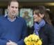 Kate Middleton et le prince William quittent l'hôpital, le 6 décembre 2012 à Londres.
