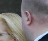 Sylvie Vartan à l\'enterrement de Frédéric Botton