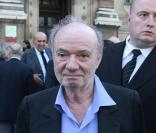Claude Berri à l'enterrement de Frédéric Botton